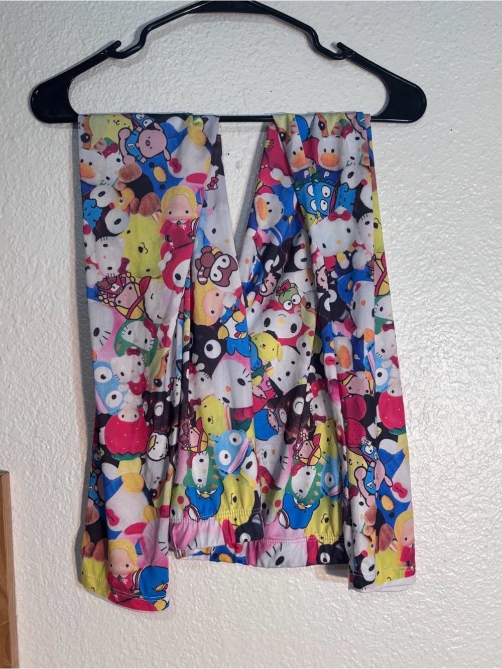 Sanrio Multicolor Mini Skirt with Character Collage